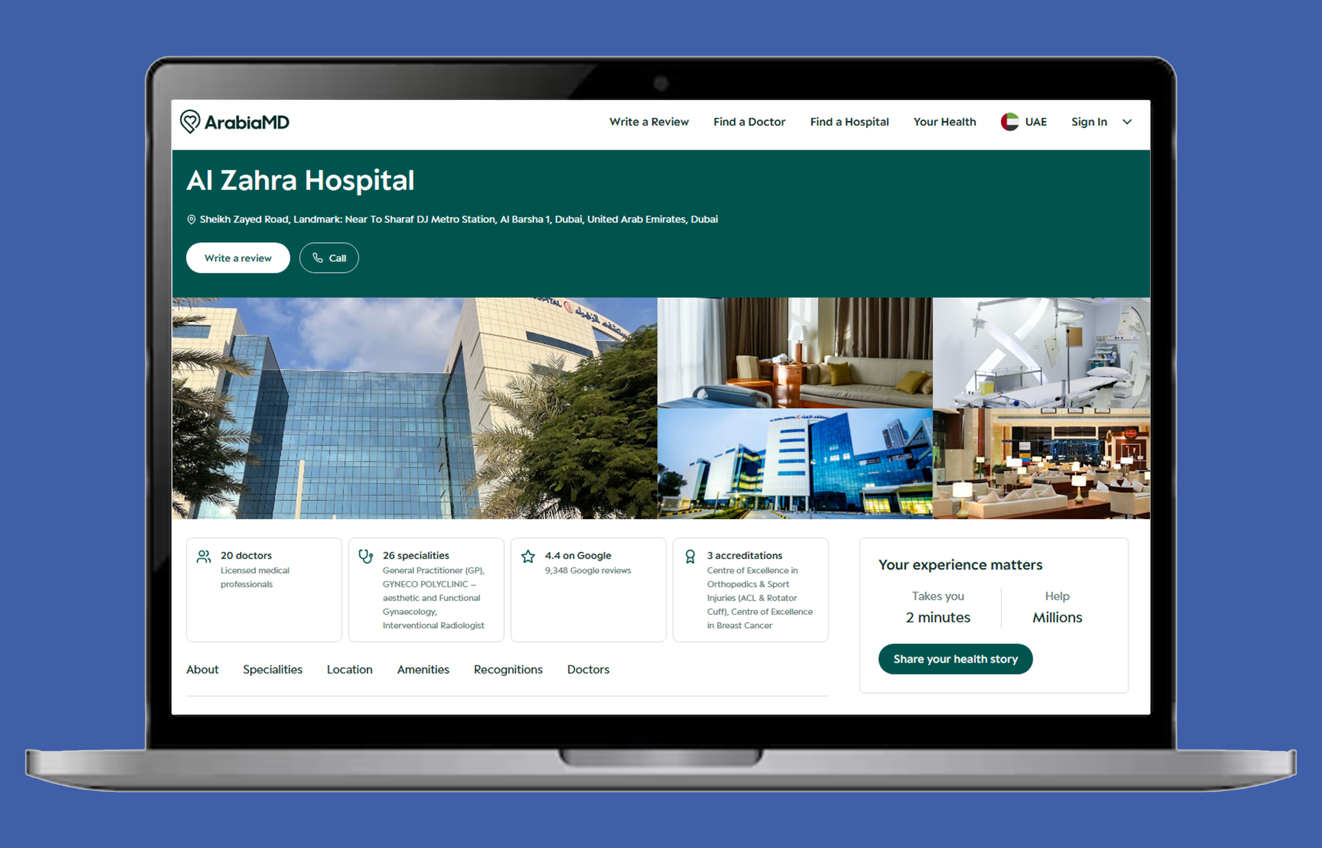 Doctor Finder - Mobile View