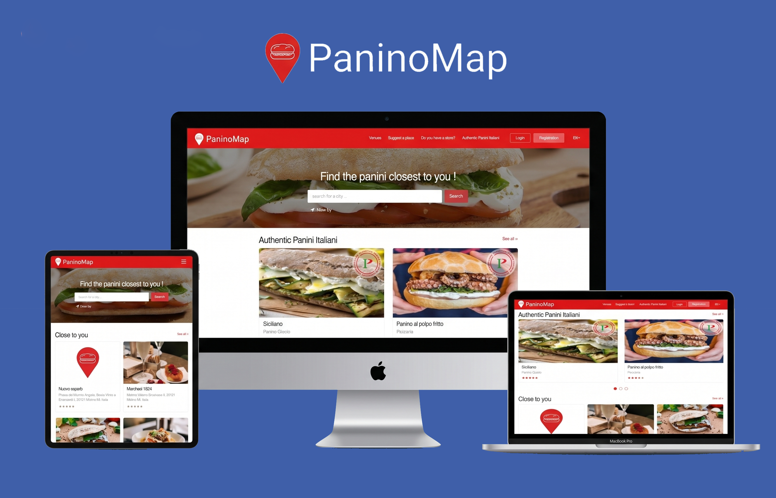 Mobile app for Restaurants & Shops Portfolio