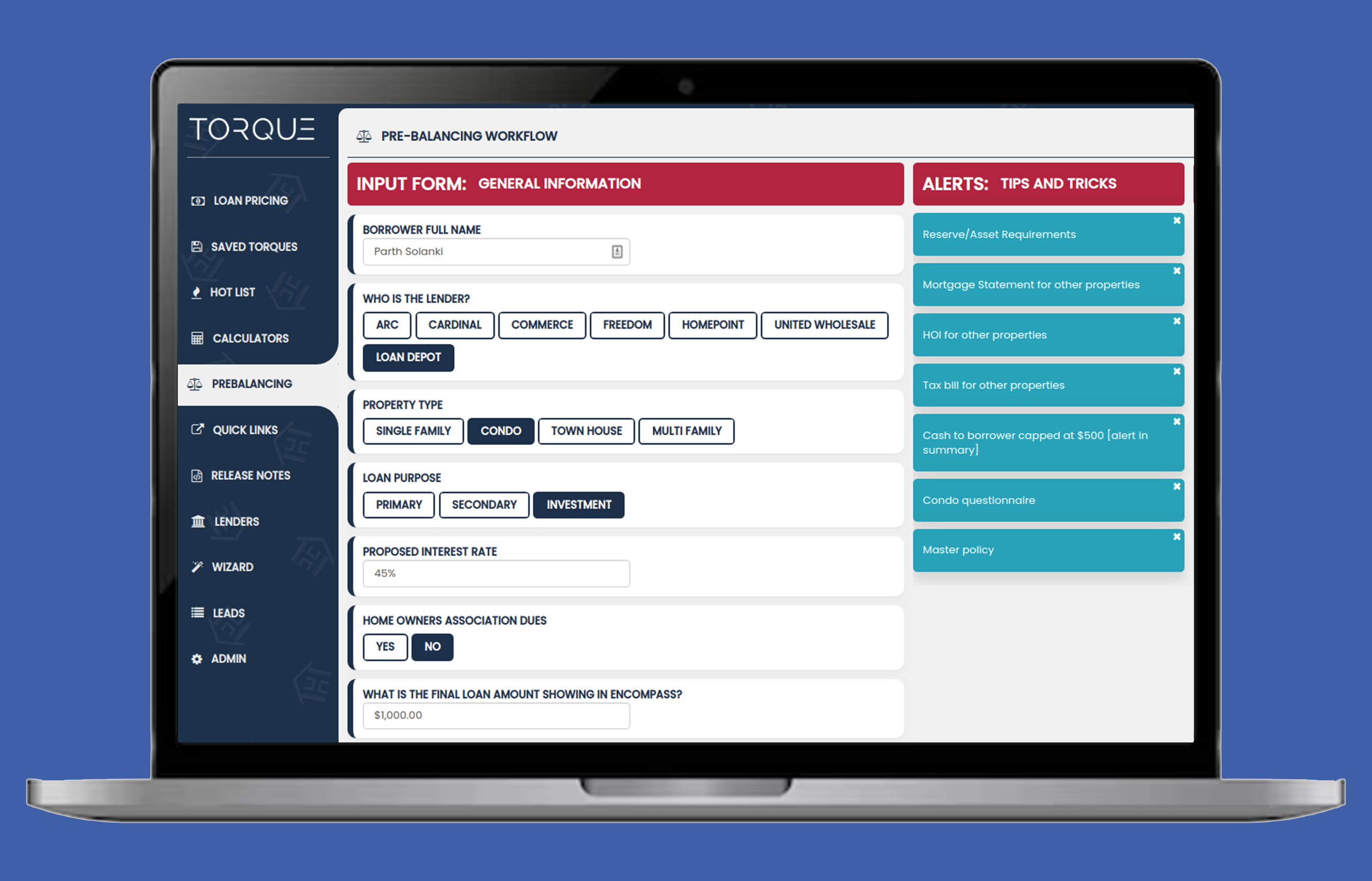 Loan CRM - Internal Portal
