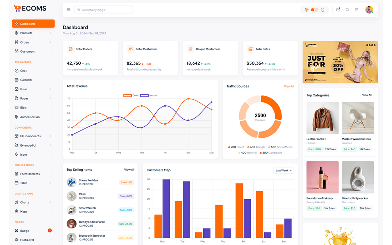 Product Catalog Interface