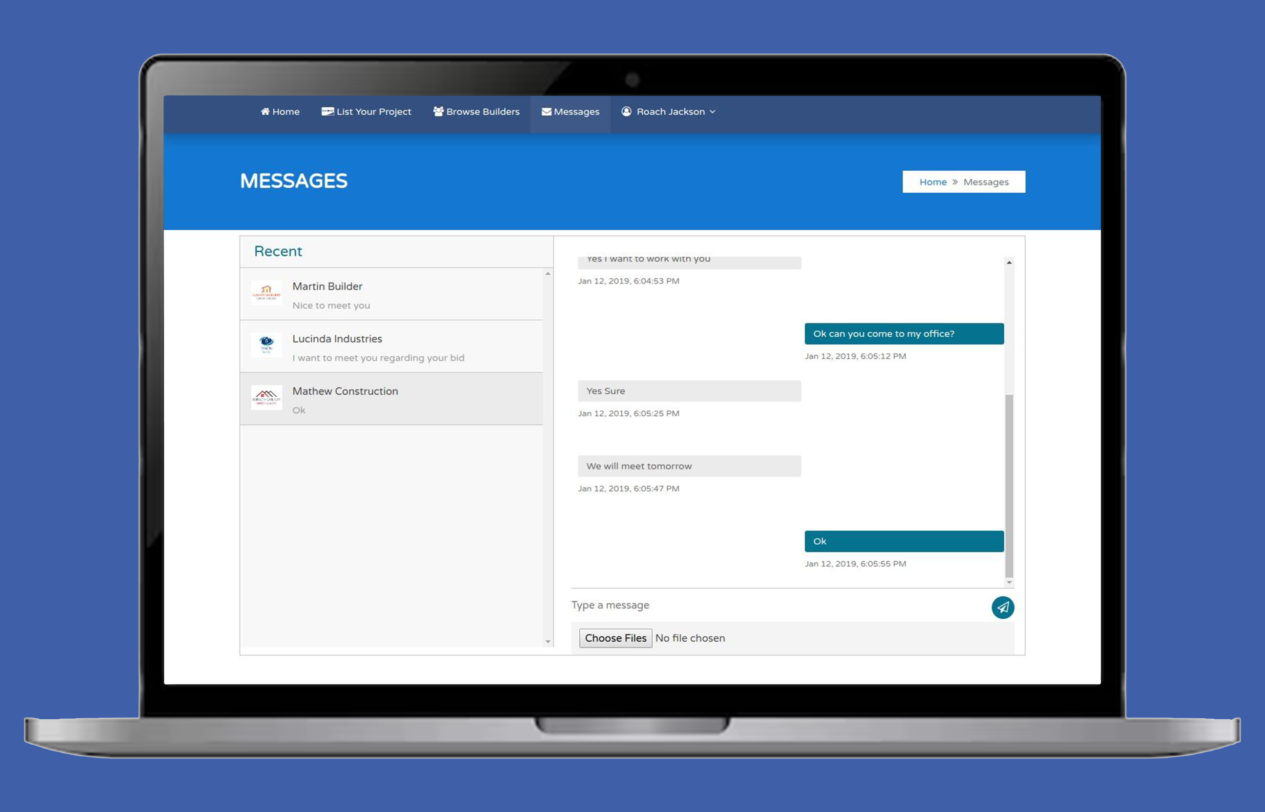 E-Tendering - Document Management