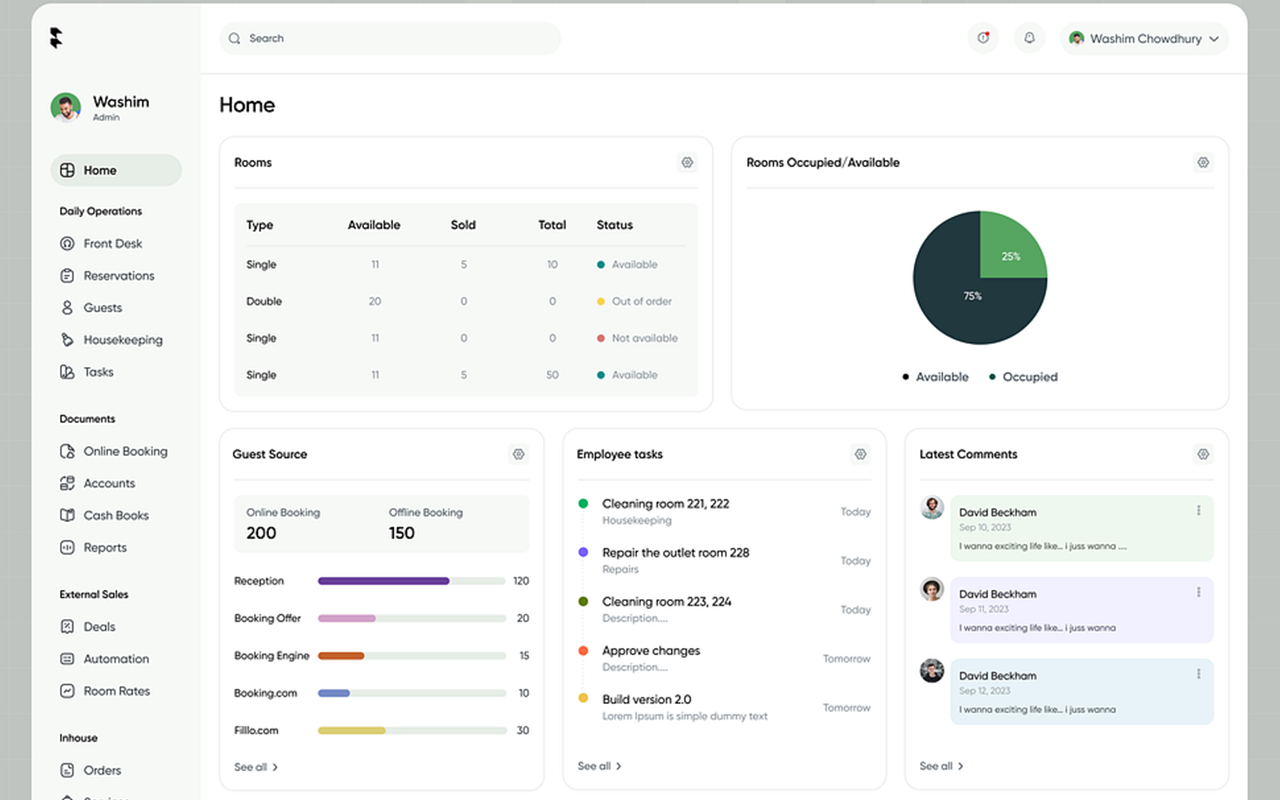 Room Booking Management