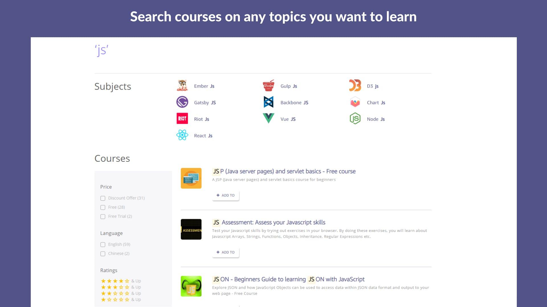 Education App - User Profile