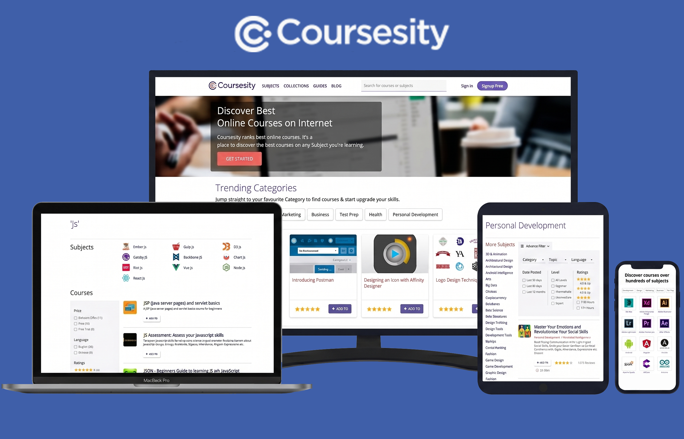 Web Platform for Education Startup Portfolio