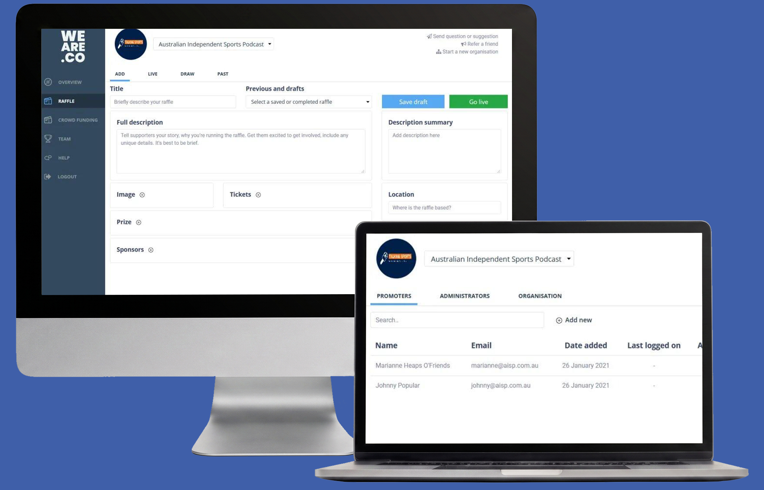 Crowdfunding Campaign Builder