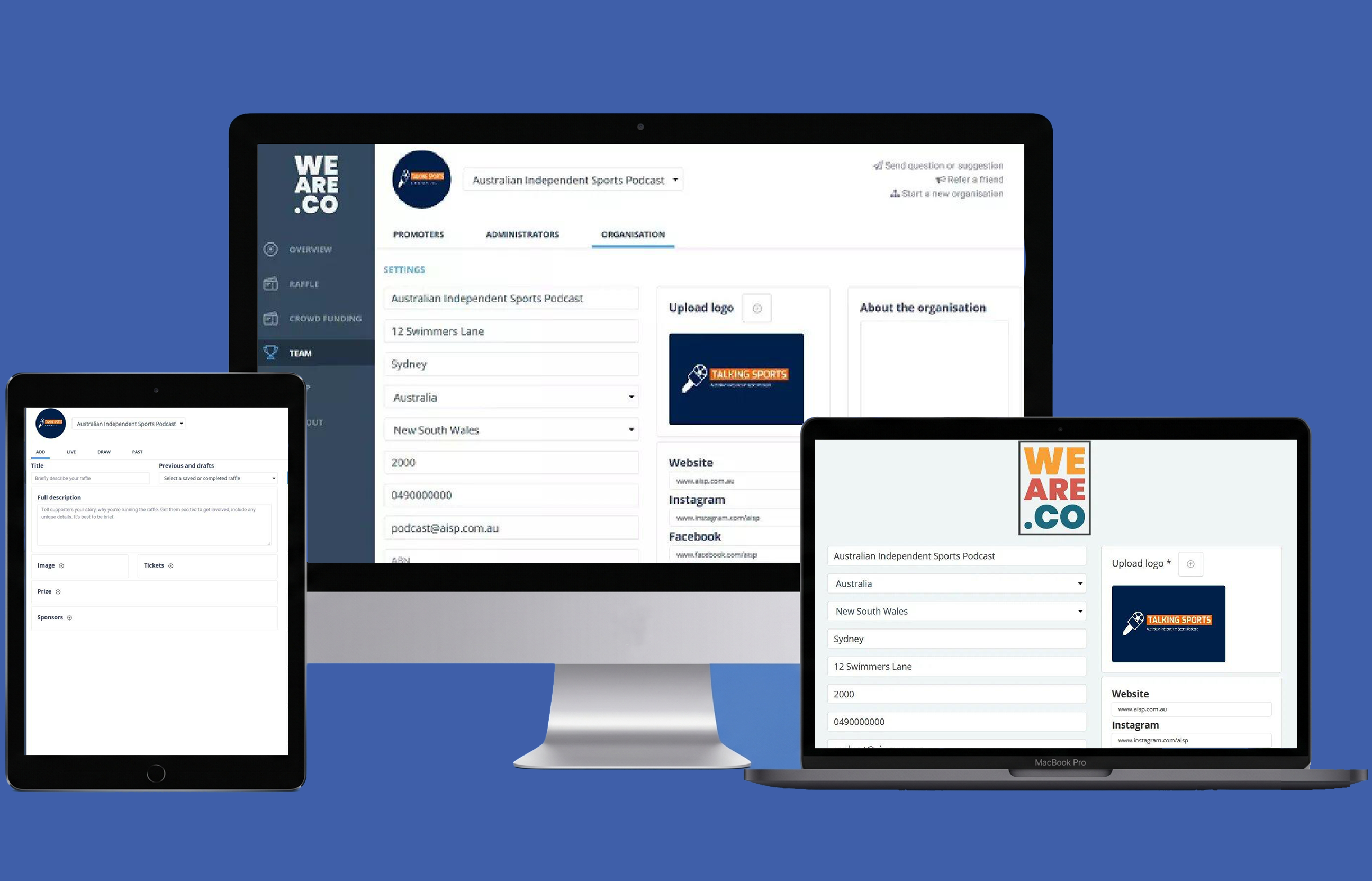 Online Raffle System Portfolio