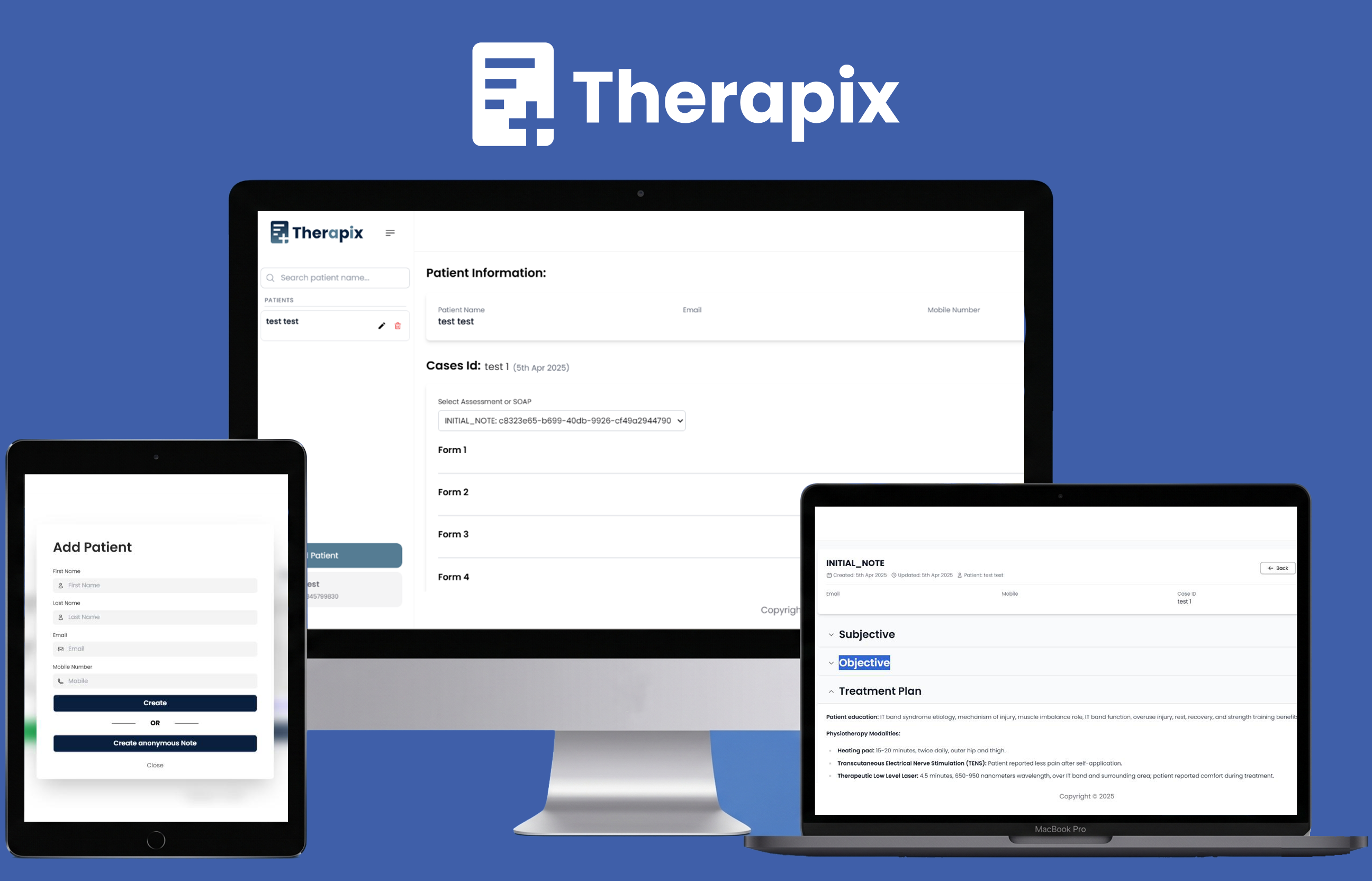 Therapix AI-Powered Clinical Documentation